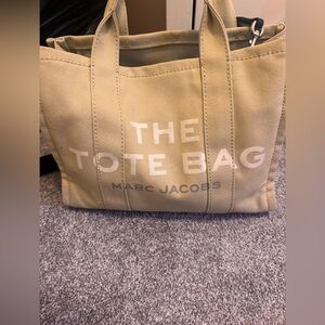 Marc Jacobs Khaki Canvas Tote